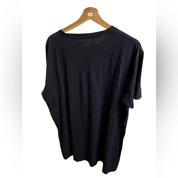 A.P.C Kayne Cotton T Shirt In Navy - Picture 2 of 5